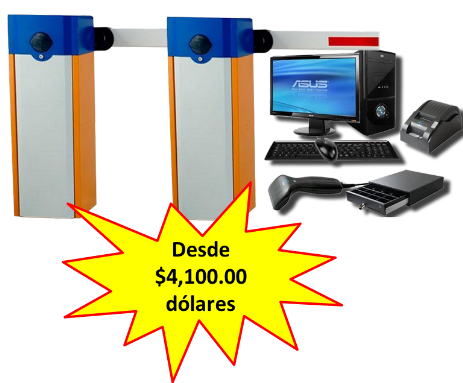 Sistema para cobro de estacionamiento